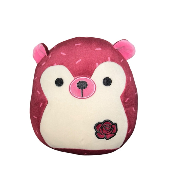 7-inch Kira the Hedgehog Girly Goth First to Market Rose Squishmallows Plush - Picture 5 of 5
